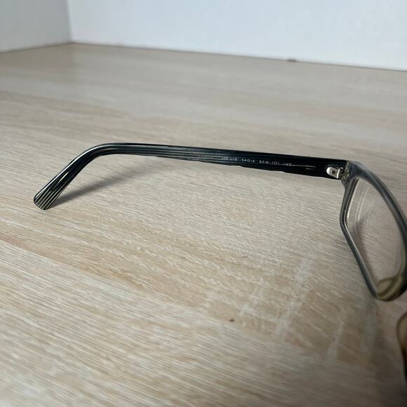 Prada VPR07E 6AW-1O1 Eyeglasses Black Striped Frames 54-14-140 Italy READ - Picture 6 of 10